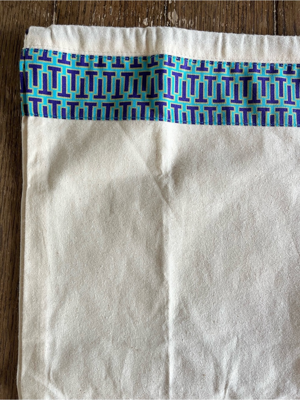Tory Burch Fabric Logo Drawstring Dust Bags Lot of 3 Travel Storage - Picture 4 of 4